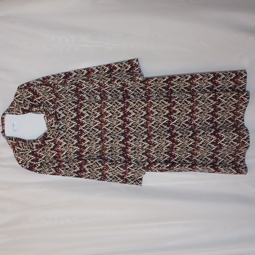 Perceptions Multi-Color Cowl Neck Plus Size Dress… - image 5